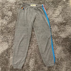 Aviator Nation striped sweatpants